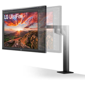 LG MONITOR IPS 27 UHD 4K HDMI DP USB-C SPEAKERS ERGO HAS PIVOT 27UN880-B