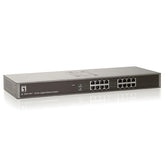 LEVELONE SWITCH 16x10/100/1000 (RACKMOUNT)