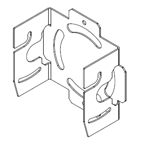 ADAPTOR BRACKET FOR OUTDOOR ACCS