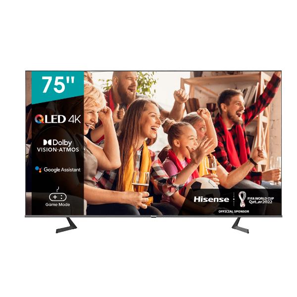 HISENSE LED TV 75 4K QLED HDR10+ SMART TV VIDAA U 5.0 75A7GQ
