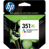 HP 351XL - 14 ml - High Yield - color (cyan, magenta, yellow) - original - ink cartridge - for Deskjet D4268, Officejet J6413, Photosmart C4450, C4470, C4472, C4524, C4585, C5225, C5288