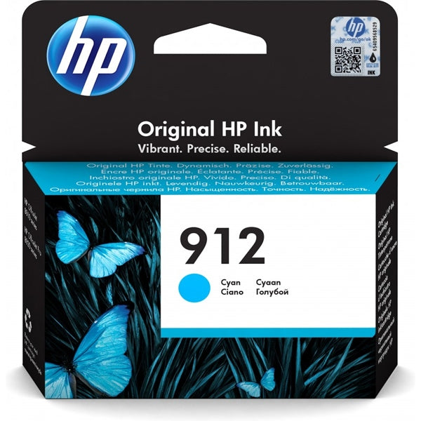 TINTA HP 912 AZUL CIAN