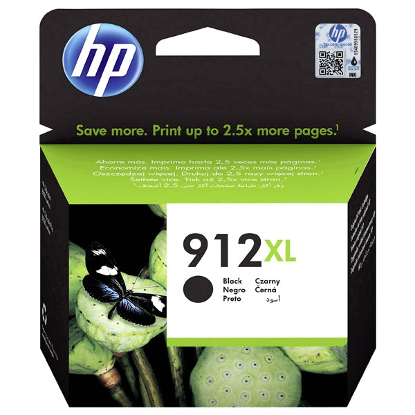 HP 912XL HIGH PERFORMANCE INK BLACK