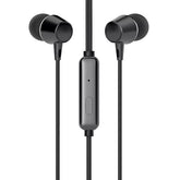 HP EARPHONES DHE-7000 JACK 3.5 BLACK #PROMO NATAL#