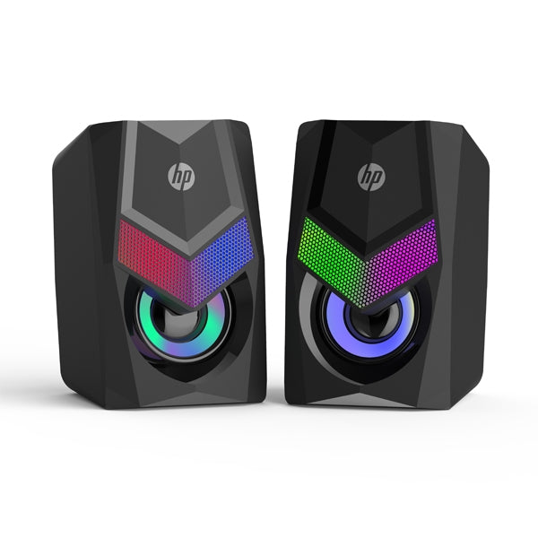 HP GAMING SPEAKERS DHE-6000 RGB 2.0 USB #PROMO CHRISTMAS#