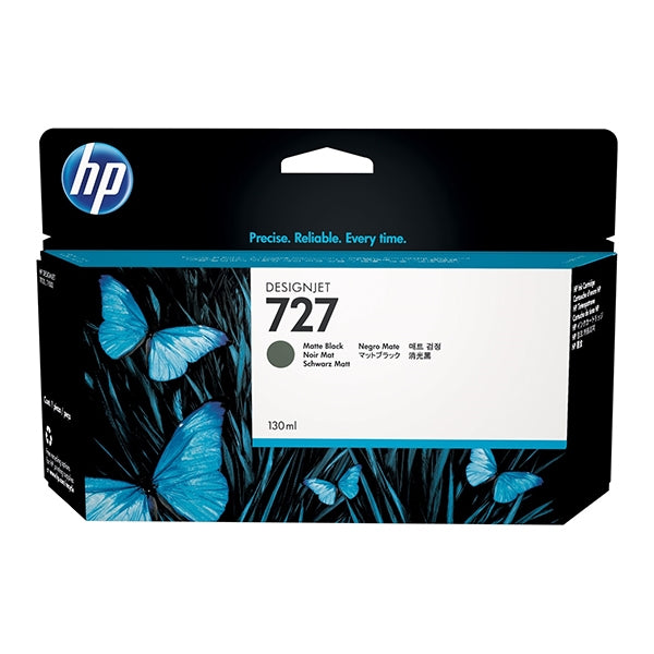 HP DESIGNJET INK CARTRIDGE MATTE BLACK 727 130ML