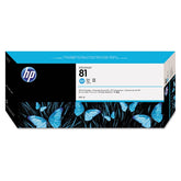 HP INK CARTRIDGE No. 81 CYAN 680ML