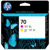 HP 70 - Amarelo, magenta - cabeçote de impressora - para DesignJet SD Pro MFP, Z2100, Z3100, Z3200, Z5200, Z5400, Photosmart Pro B8850, Pro B9180