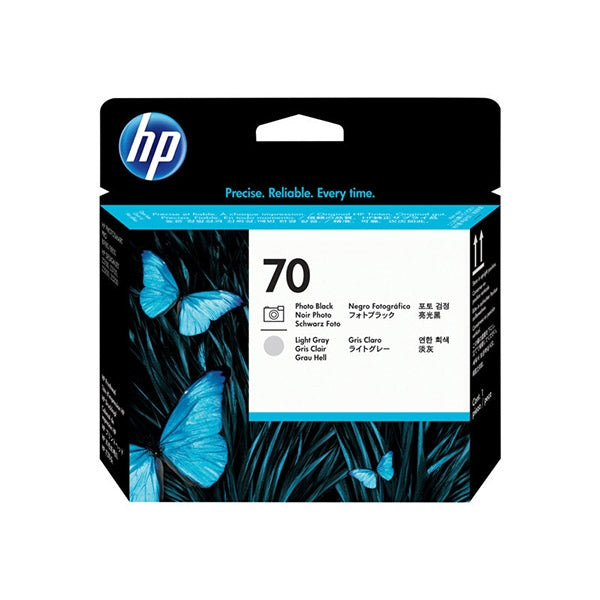 HP PHOTOGRAPHIC BLACK AND LIGHT GRAY 70 PRINT HEAD