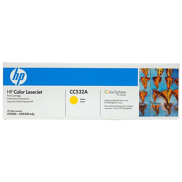 HP YELLOW TONER 304A