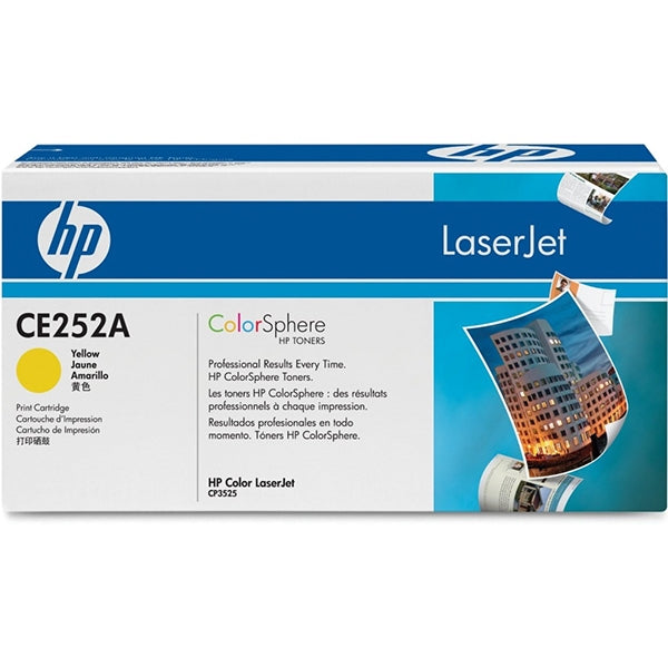 HP YELLOW TONER 504A