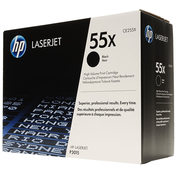 HP HIGH YIELD TONER BLACK 55X