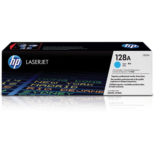 HP TONER BLUE 128A