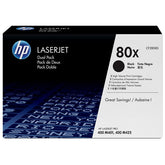 HP PACK-2 HIGH PERFORMANCE TONERS BLACK 80X