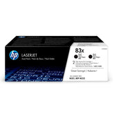 HP PACK-2 TONERS ALTO RENDIMENTO PRETO 83X