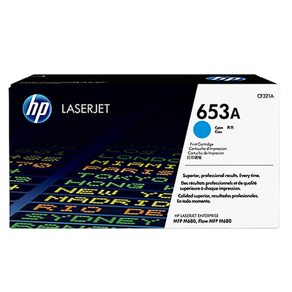 HP TONER AZUL 653A LASERJET M680Z/680DN/680F