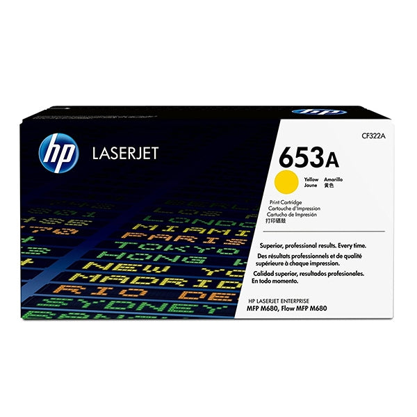 HP TONER AMARELO 653A LASERJET M680Z/ M680DN/ M680F