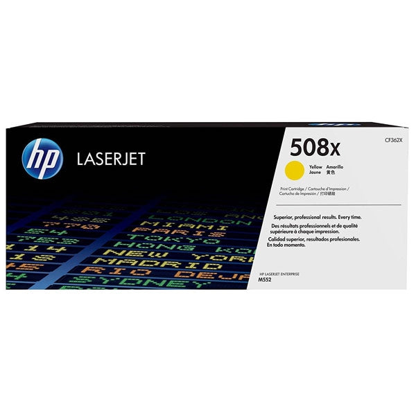 HP TONER ALTO RENDIMENTO AMARELO 508X