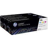 HP TONER 128A PACK 3 COLORS YELLOW BLUE MAGENTA