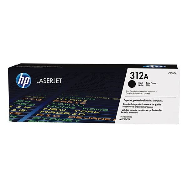 TÓNER HP DE ALTO RENDIMIENTO NEGRO 312X