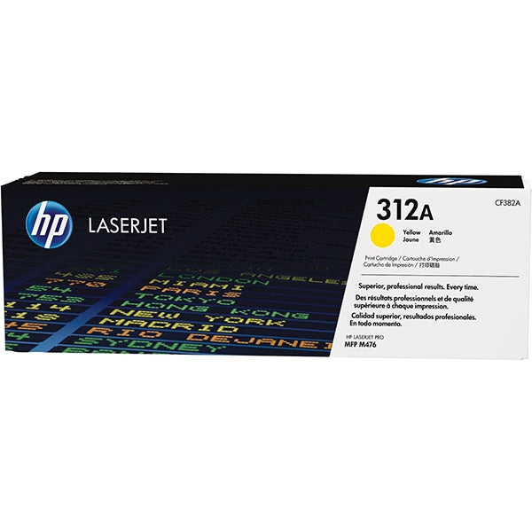 HP YELLOW TONER 312A