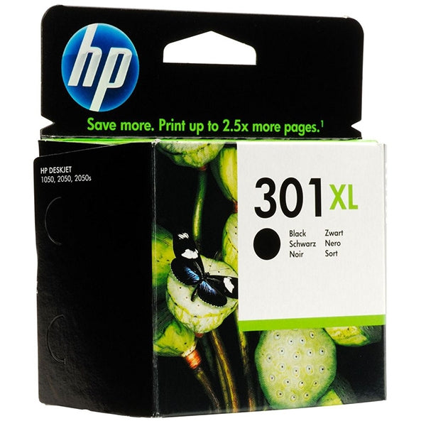 TINTA NEGRA DE ALTO RENDIMIENTO HP 301XL