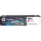 CARTUCHO DE TINTA HP 981A MAGENTA