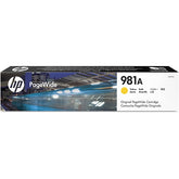 HP INK CARTRIDGE 981A YELLOW