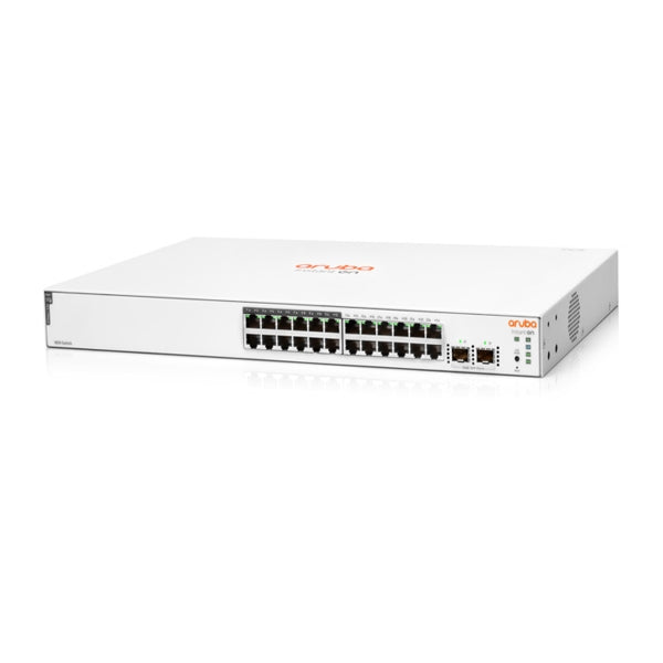 ARUBA SWITCH ENCENDIDO INSTANTÁNEO 1830 24G 12P CLASE 4 PoE 2SFP 195W #PROMO HASTA 07-12#