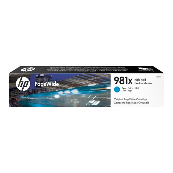 HP BLUE 981X HIGH PERFORMANCE INK