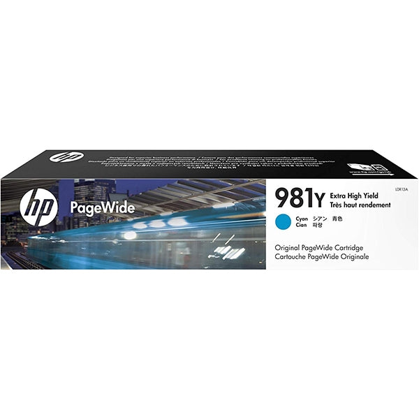 HP EXTRA HIGH YIELD CYAN INK 981Y