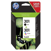 HP INK 301 PACK BLACK + TRICOLOR