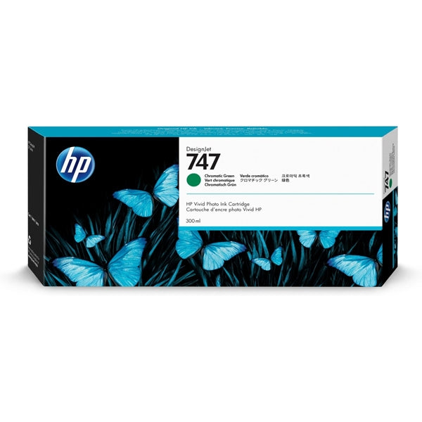 TINTA DESIGNJET HP CROMÁTICA VERDE 747 300ML