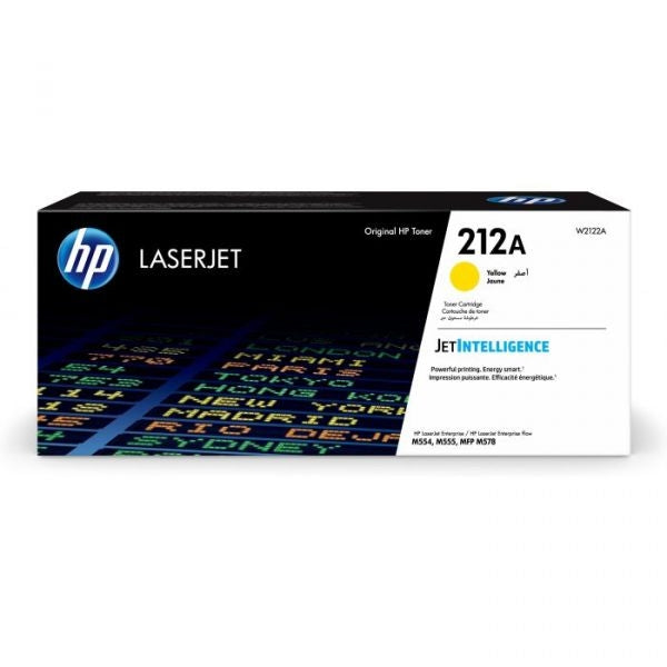 HP YELLOW LASERJET TONER 212A