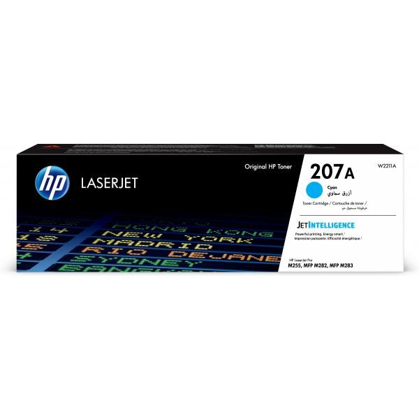 HP TONER CYAN 207A