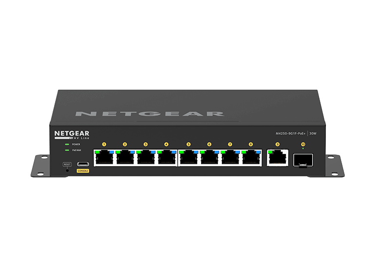 GESTIÓN DE CONMUTADORES M4250-8G2XF-POE+