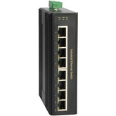 CONMUTADOR LEVELONE 8 PUERTOS GIGABIT POE INDUSTRIAL 8 SALIDAS POE 802.3AT POE+ 200W