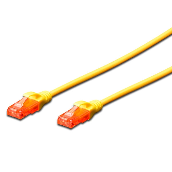 EWENT HARNESS CAT6 UTP 0.5MT YELLOW