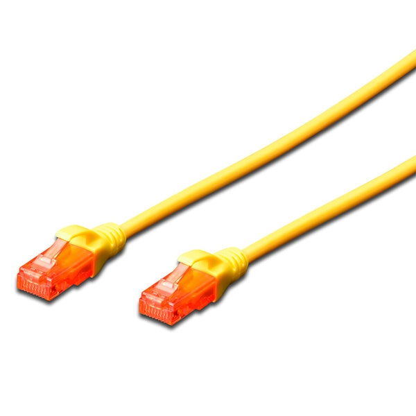 EWENT CHICOTE CAT6 UTP 5MT AMARELO