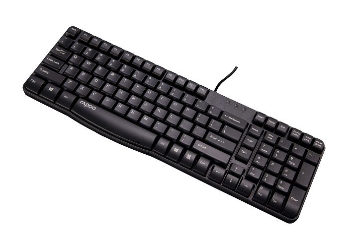 Keyboard RAPOO N2400 Wired Spill-resistant Black