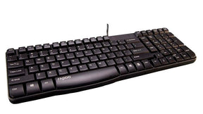 Teclado RAPOO N2400 Wired Spill-resistant Black