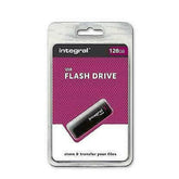 BOLIGRAFO INTEGRAL 128GB USB TIPO-A 2.0 NEGRO