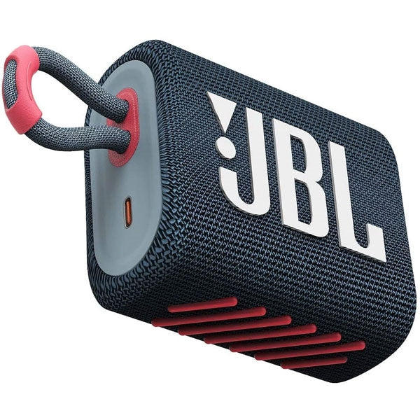 JBL SPEAKER BLUETOOTH GO 3 BLUE PINK