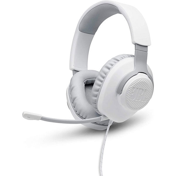 AURICULARES JBL GAMING QUANTUM Q100 JACK 3.5 BLANCO