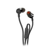 JBL EARPHONES T210 W/ BLACK CARRYING BAG