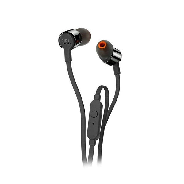 JBL EARPHONES T210 W/ BLACK CARRYING BAG