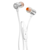 JBL EARPHONES ALUMINUM T290 W/ SILVER CARRYING BAG #PROMO JBL#