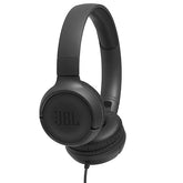 JBL FOLDING HEADPHONES WITH MICRO T500 BLACK