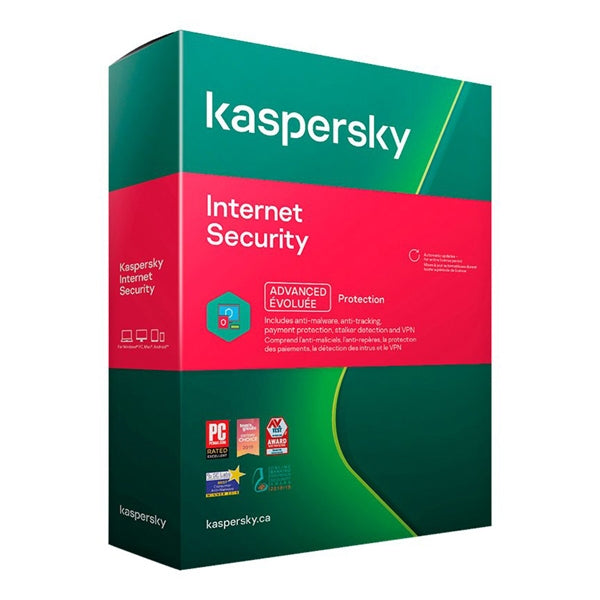 KASPERSKY INTERNET SECURITY 1 USER 1Y RETAIL