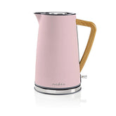 NEDIS JARRO ELETRICO 1.7L SOFT-TOUCH PINK